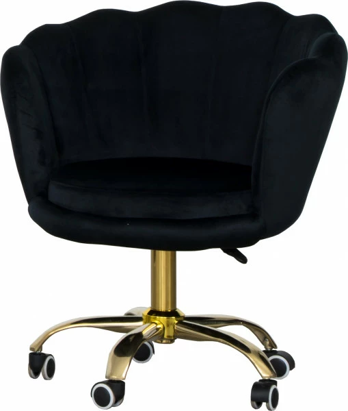 Krzesło biurowe Sieno (czarny)