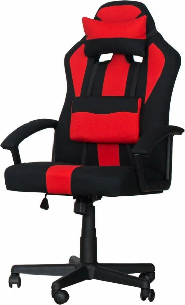 Fotel gamingowe TOKIO 9 (czarno/czerwony)