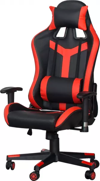 Fotel gamingowy TOKIO 11 (czarno/czerwony)