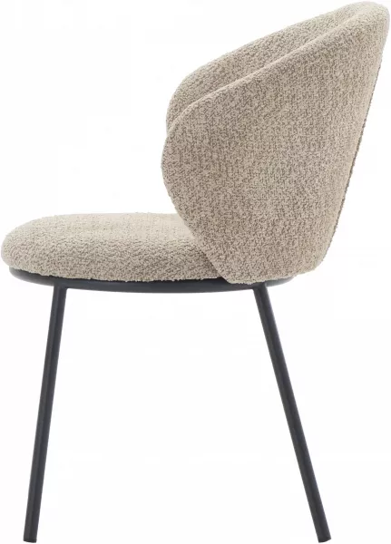 Krzesło Larmes 31 (boucle cappuccino) 