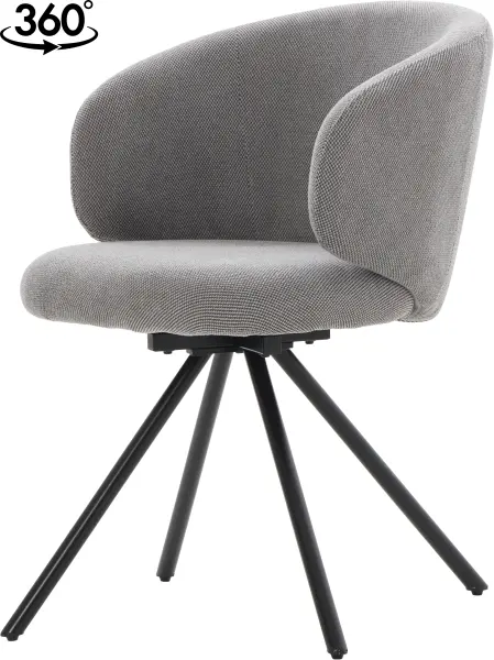 Krzesło obrotowe Fabio 38 (ciemnoszary)