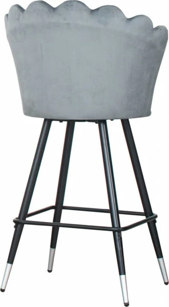 Krzesło-hoker ROJAL (grafitowy) 