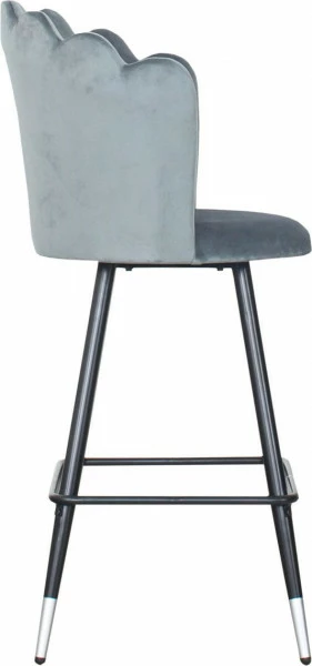 Krzesło-hoker ROJAL (grafitowy) 