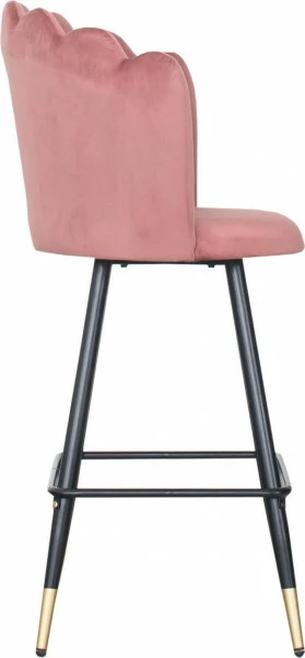 Krzesło-hoker ROJAL (koralowy)