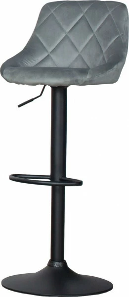 Krzesło-hoker ADELAIDE 9 (ciemny szary) 