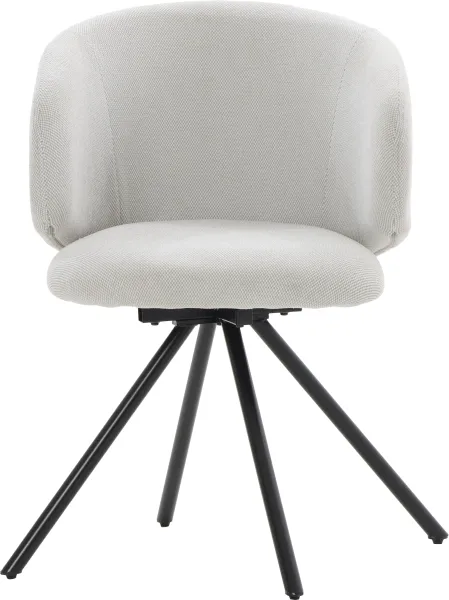 Krzesło obrotowe Fabio 38 (jasny szary) 