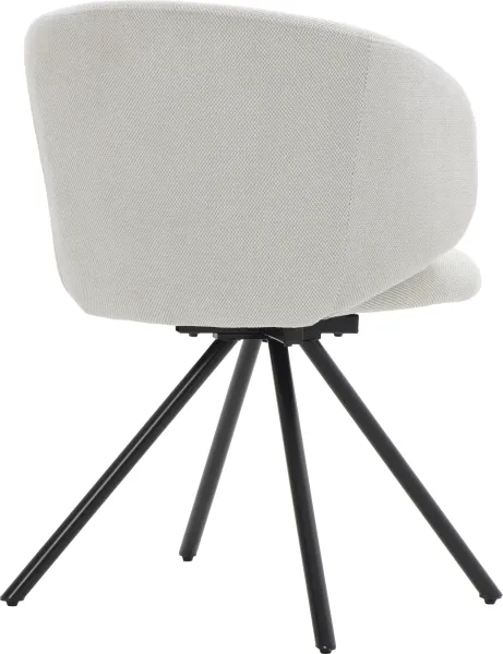 Krzesło obrotowe Fabio 38 (jasny szary) 