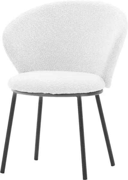 Krzesło Larmes 31 (boucle kremowy)