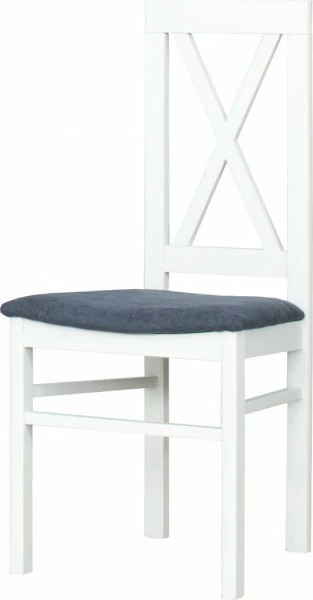 Krzesło KS (biały/diamentowy grafit)