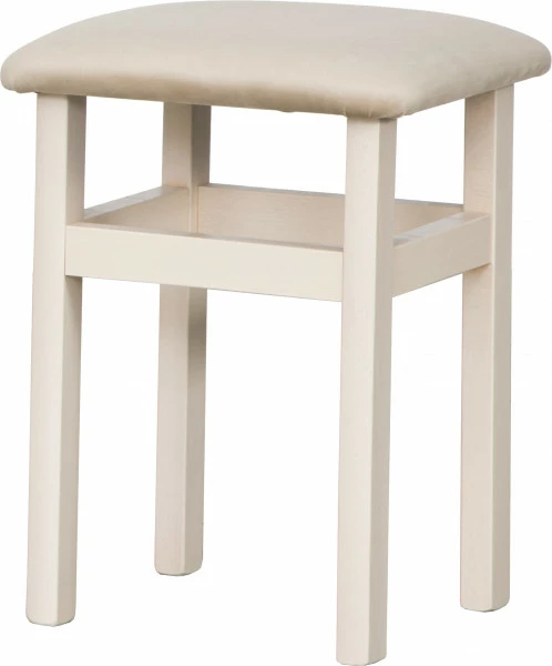 Taboret (dąb Soma perłowy/plusz beż)