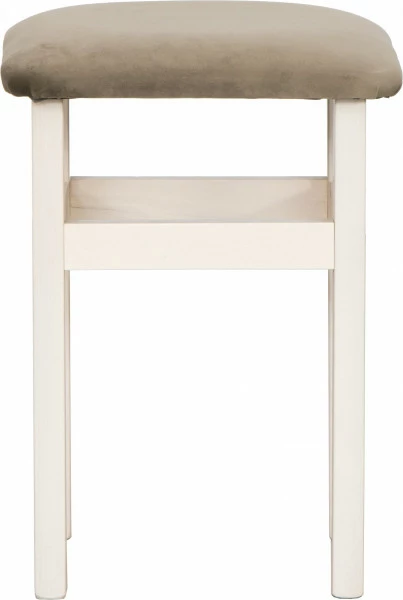 Taboret (dąb Soma perłowy/plusz braz)