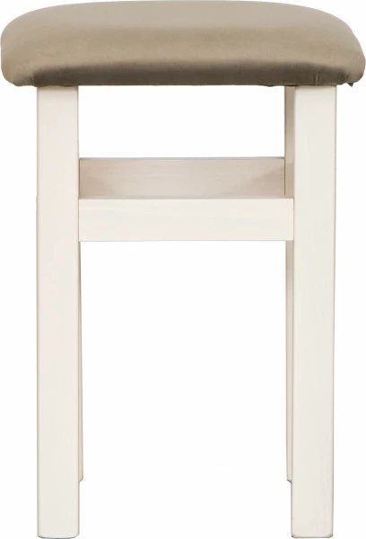 Taboret (dąb Soma perłowy/plusz braz) 