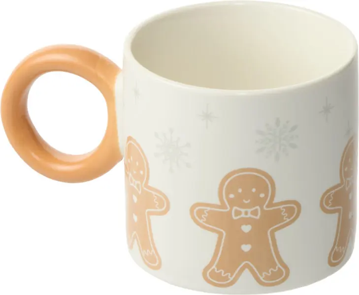 Kubek Ginger Christmas 190 (biały/beżowy)