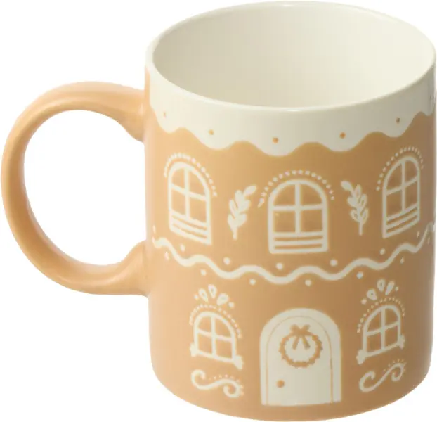 Kubek Ginger Christmas 191 (kremowy/beżowy)