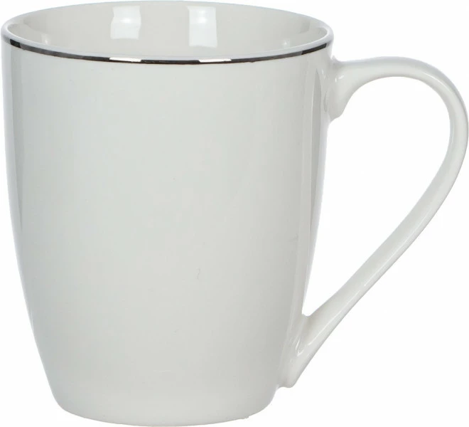 Kubek Olina 61 (biały/srebrny) 