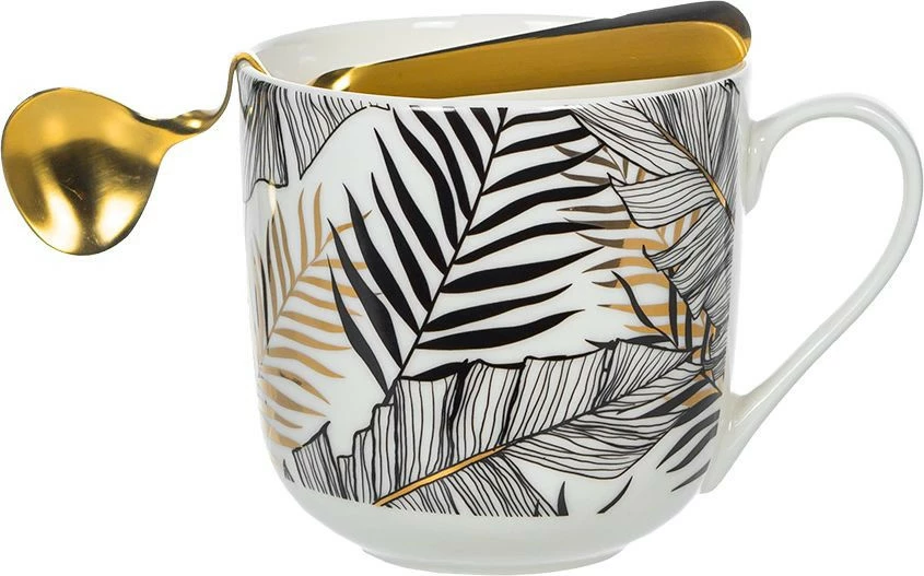 Kubek z łyżeczką Lola Jungle