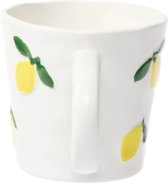 Kubek Lemoni 164 (biały w cytryny)