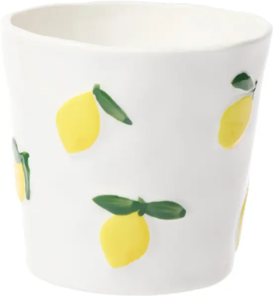 Kubek Lemoni 164 (biały w cytryny)