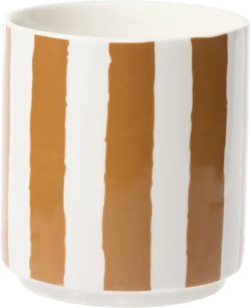 Kubek Rayas 166 (biały/jasnobrązowy)