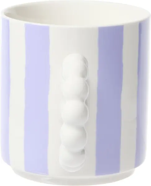Kubek Rayas 166 (biały/jasnofioletowy)