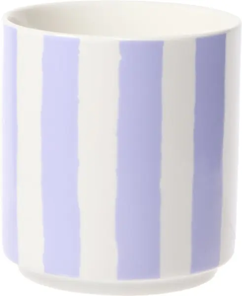 Kubek Rayas 166 (biały/jasnofioletowy)