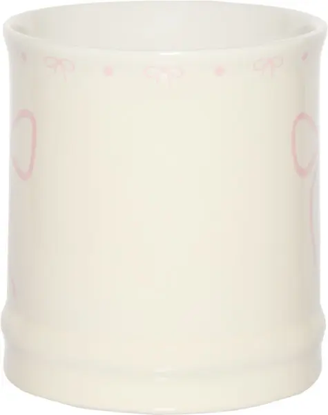 Kubek Bella 165 (kremowy/różowy)