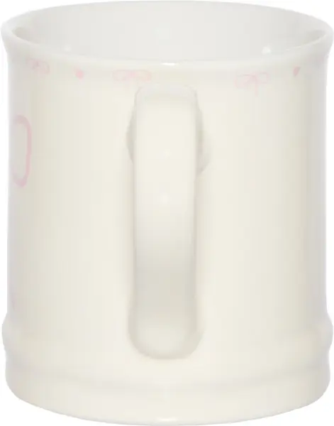 Kubek Bella 165 (kremowy/różowy)