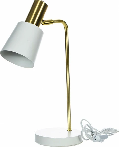 Lampka na biurko Boston 6 (biało/złota) 