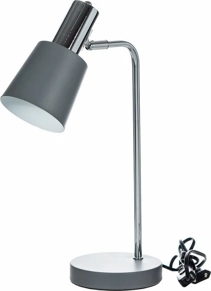 Lampka na biurko Boston 6 (szaro/srebrny)