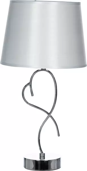 Lampka nocna Silvero 10 (srebrny/biały)