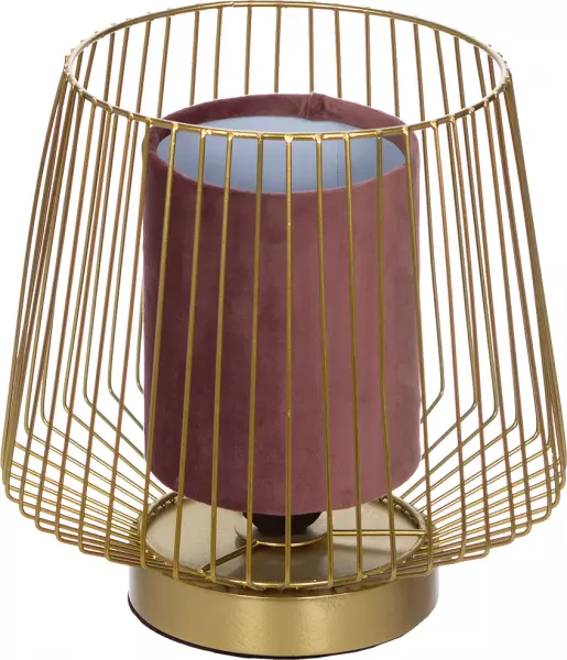 Lampa Miranda (złoty/różowy)