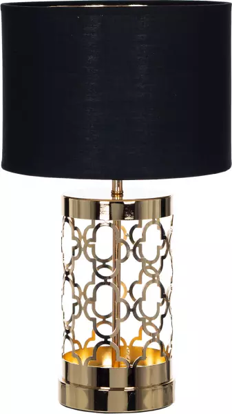Lampka nocna Goldino 9 (złoty/czarny)