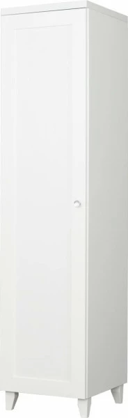 Półszafa uniwersalna z półkami i drążkiem Majorka (biały)