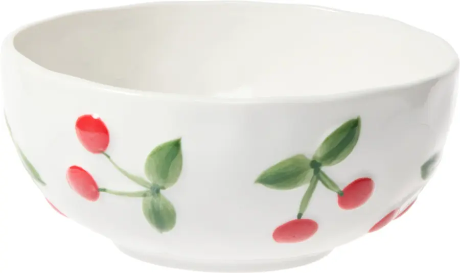 Miseczka Cherry 163 (biały w wiśnie)