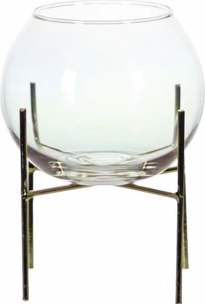 Misa szklana na złotej podstawie Tasso 7 