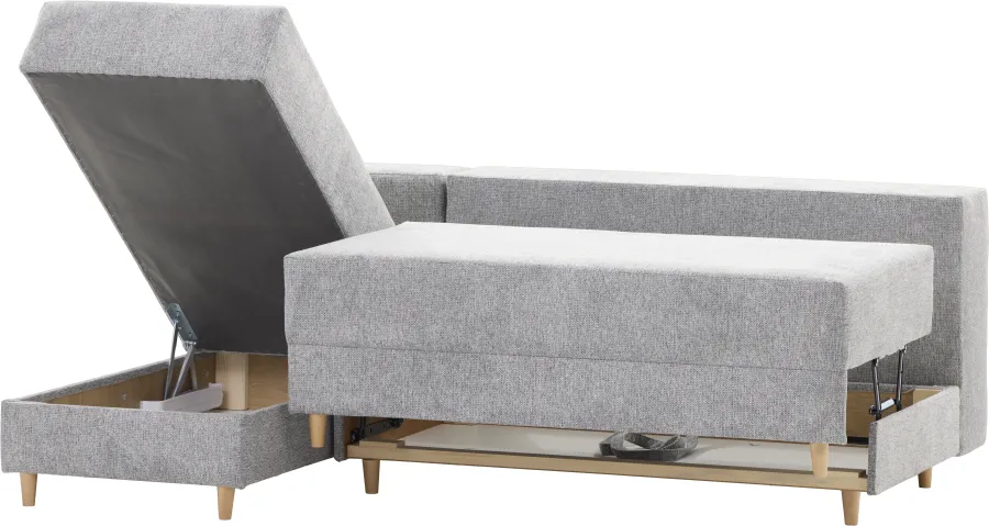 Narożnik Madryt (rojal szary) 