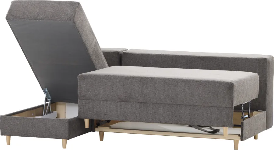 Narożnik Madryt (rojal grafit) 