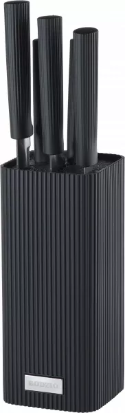 Zestaw noży w bloku Rifle 6elem. (czarny) 