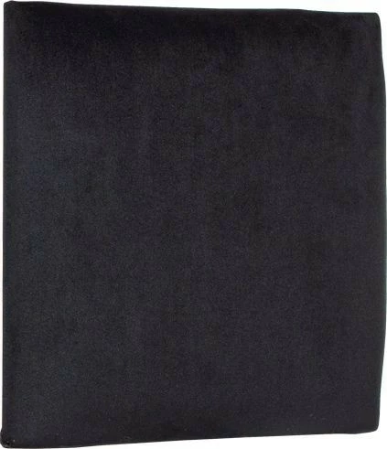 Panel tapicerowany (dekoracyjny) 30x30cm (Plusz czarny) 