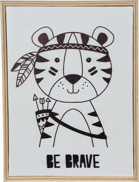 Zestaw 3 obrazów dla dzieci w ramie Tasso 1 