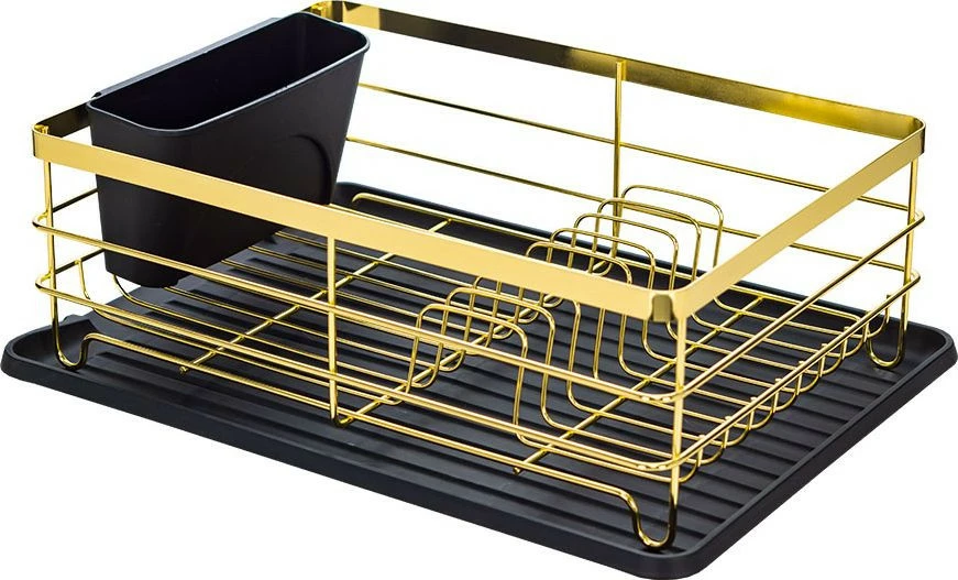 Ociekacz kuchenny (suszarka) 1 (czarny/złoty) 