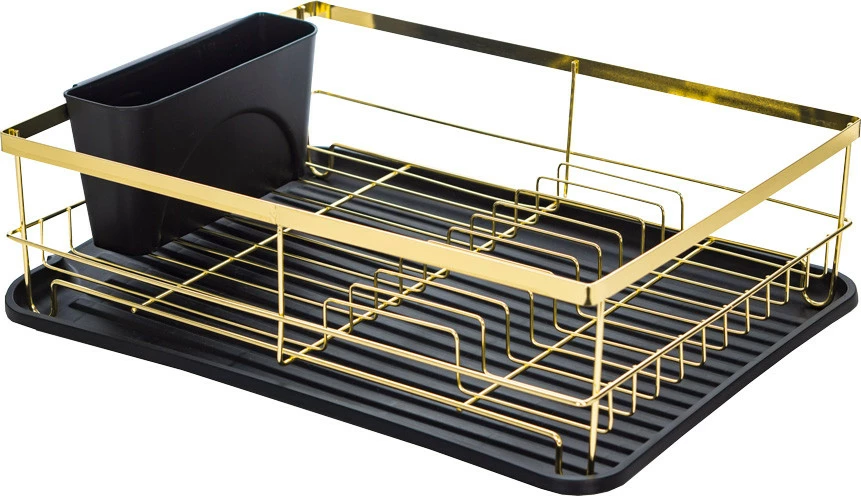 Ociekacz kuchenny (suszarka) 2 ( czarno-złoty )
