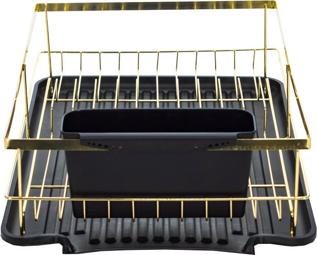 Ociekacz kuchenny (suszarka) 2 ( czarno-złoty )