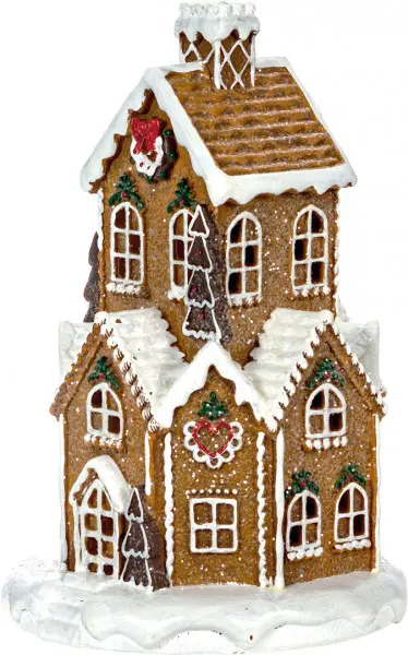 Domek z LED GINGER (wys.32cm)