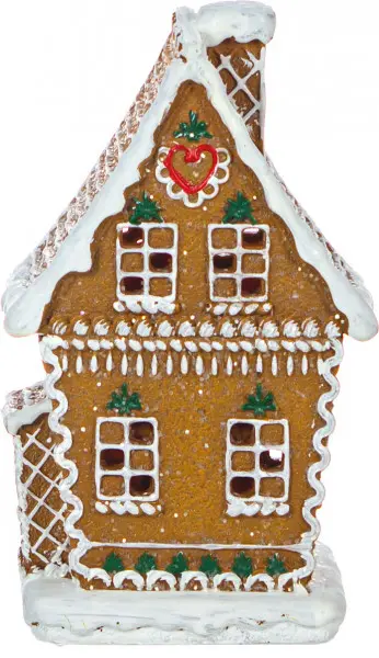 Domek z LED GINGER (wys. 21cm)