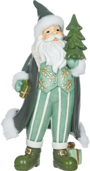 Mikołaj zielono-biały Merry 