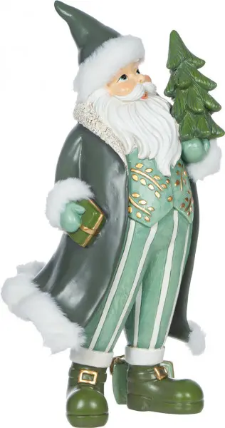 Mikołaj zielono-biały Merry 