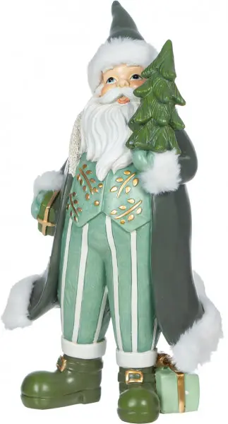 Mikołaj zielono-biały Merry