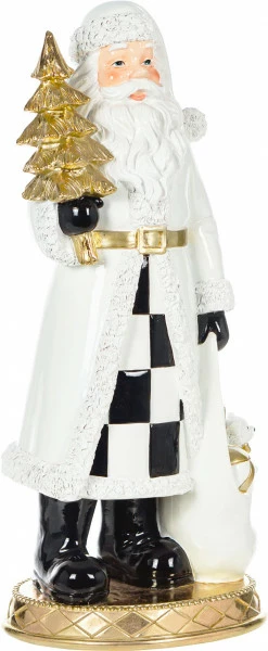 Mikołaj biało-czarny Merry 