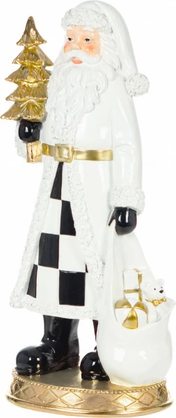 Mikołaj biało-czarny Merry 